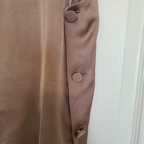 Mango Satin Brown Camisole - Picture 4 of 10